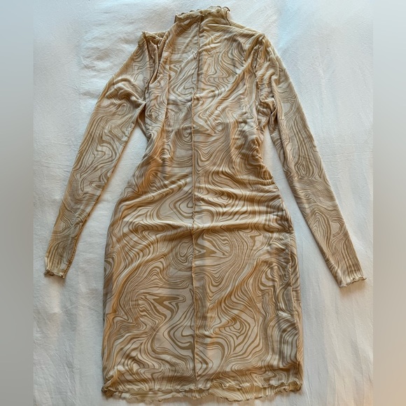 Y2K Mockneck Dress - Picture 2 of 3